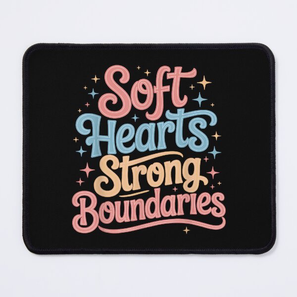 Item preview, Soft Hearts Strong Boundaries Emotion Strength designed and sold by PatriciaIHensle.