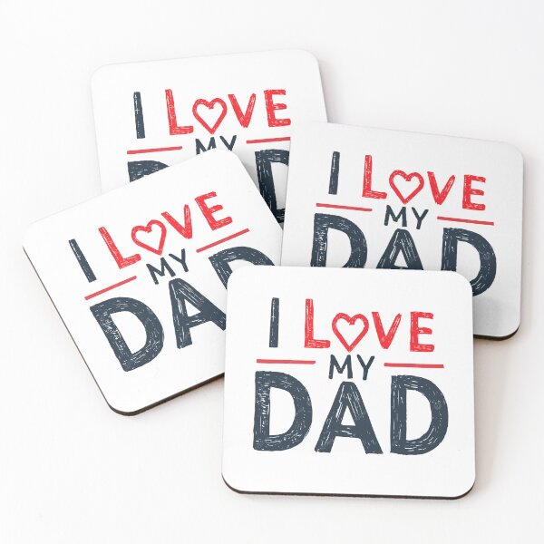 Item preview, I Love My Dad designed and sold by ZAMO-_-SHOP.