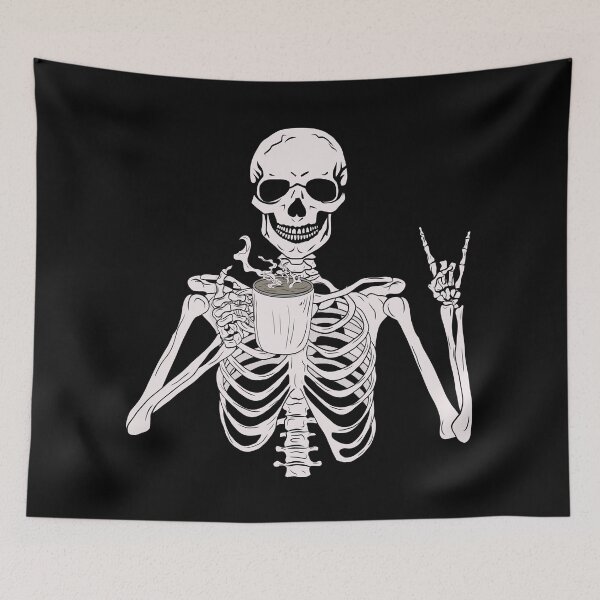 Item preview, Death Before Decaf designed and sold by SWETA HALDER.