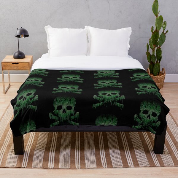 Aperçu de l'œuvre Code Skull and Bones Pirate Hacker créée et vendue par StickaTime.