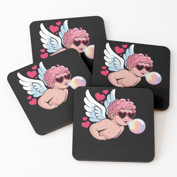 Item preview, Valentines Cupid Bubblegum Retro designed and sold by Dressed For  Duty.