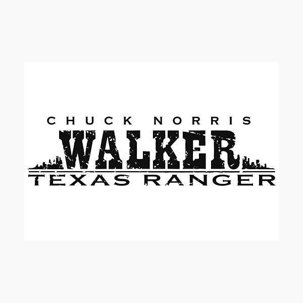 Item preview, Chuck Norris Walker Texas Ranger designed and sold by Eh Plus Designs.