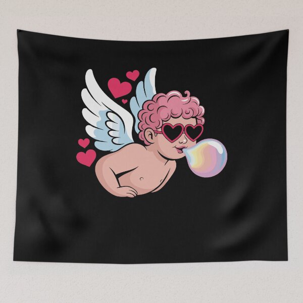 Item preview, Valentines Cupid Bubblegum Retro designed and sold by Dressed For  Duty.