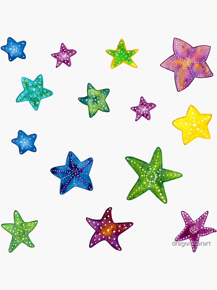 Bi mini star pack Sticker for Sale by colleenm2