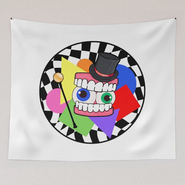Item preview, Whacky Rainbow Caine- The Amazing Digital Circus - TADC designed and sold by EvergreenRevolt.