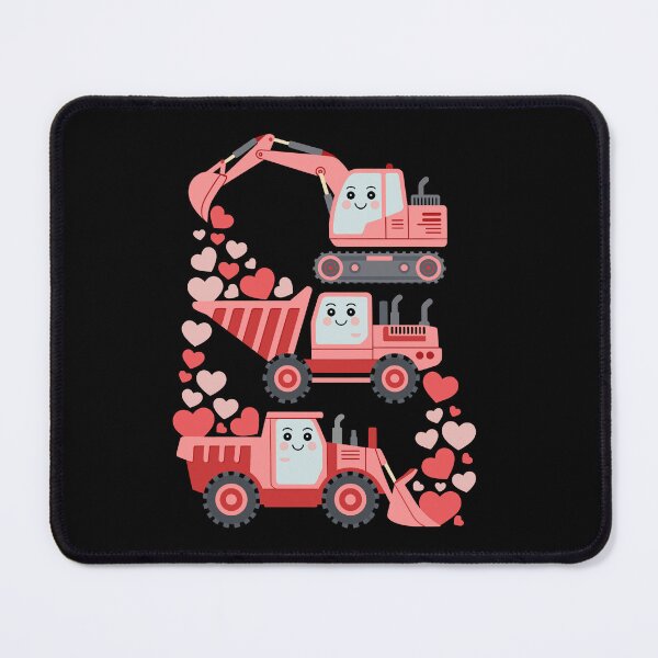 Item preview, Kids Valentine's Day Excavator Truck Valentine Boys Toddler designed and sold by Dressed For  Duty.