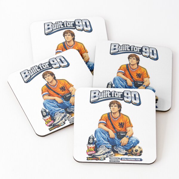 Item preview, Built for 90 – Retro Dutch Football Streetwear Illustration designed and sold by BuiltFor90.