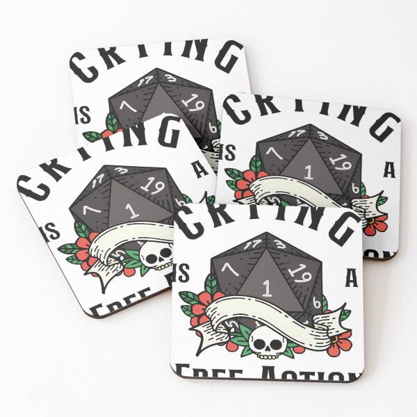 Item preview, Dnd Rpg Funny Critical Failure Crying Is A Free Action Natural One D20 Dice. designed and sold by etovkuiatel.