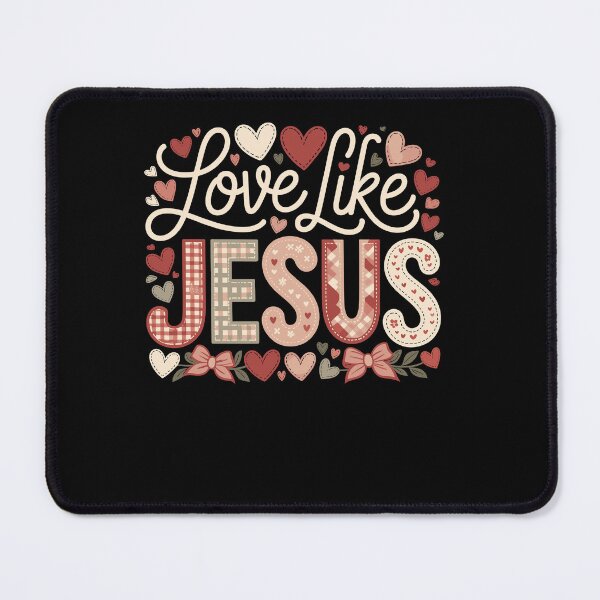 Item preview, Christian Love Like Jesus Preppy Valentines Day designed and sold by Dressed For Duty.