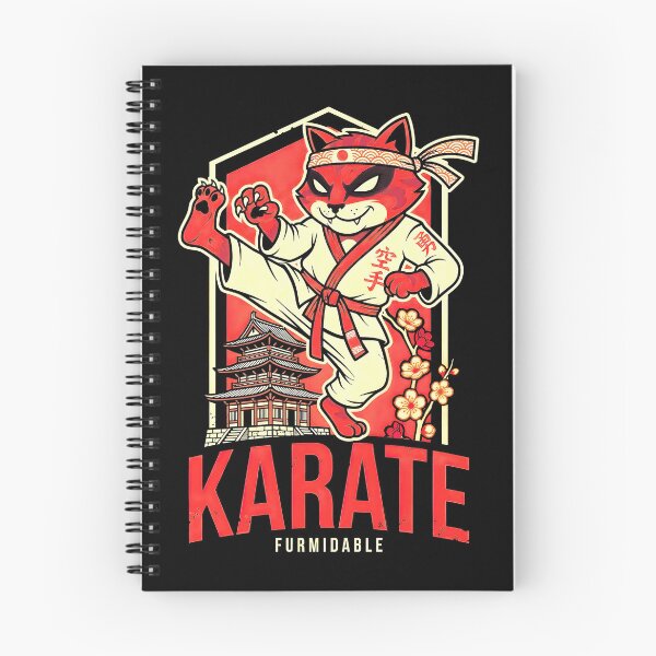 Item preview, Karate Cat Furmidable Funny Feline Karateka Martial Arts designed and sold by GrandeDuc.