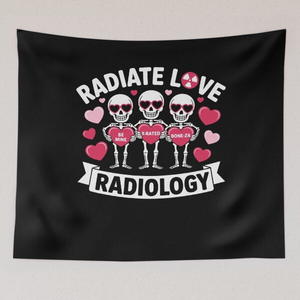 Item preview, Valentine’s Day Radiate Love Radiology Rad Tech Squad MRI designed and sold by Dressed For  Duty.