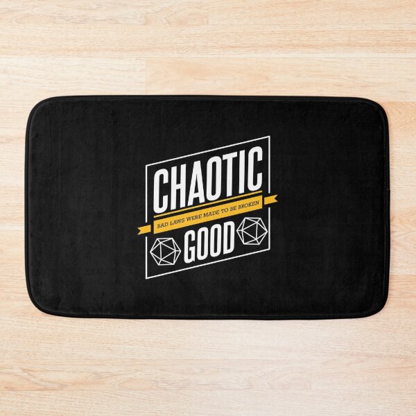 Item preview, Chaotic Good Alignment Quote Typography designed and sold by pkaqgiho65.