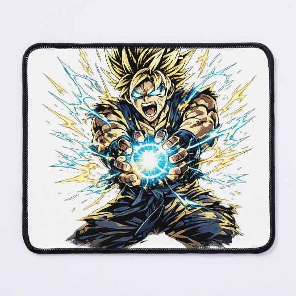 Item preview, Spiky Anime Fighter Energy Blast designed and sold by Anantha's Studio.