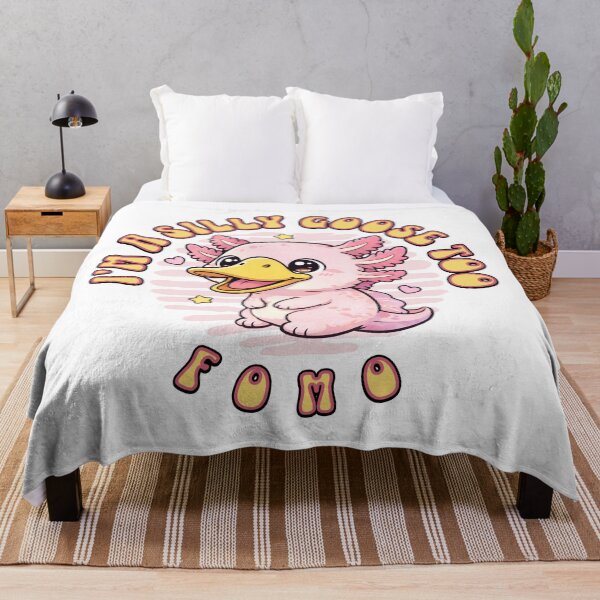 Item preview, Silly Goose Axolotl FOMO designed and sold by Shy Fractal Designs.