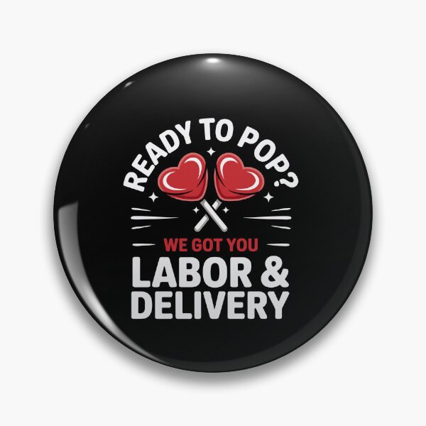 Item preview, Valentine's Day Labor Delivery Nurse Scrub designed and sold by Dressed For  Duty.