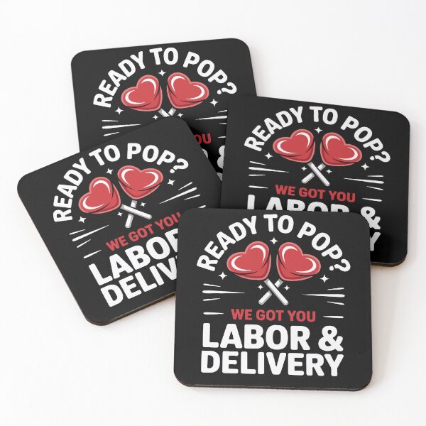 Item preview, Valentine's Day Labor Delivery Nurse Scrub designed and sold by Dressed For  Duty.