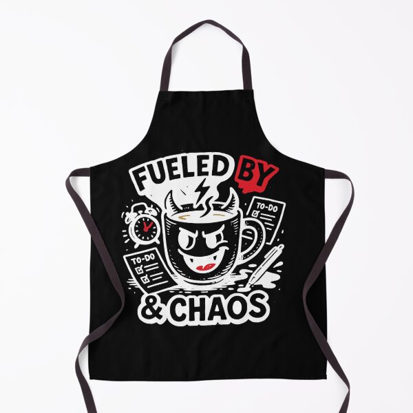 Item preview, Fueled by caffeine and a little bit of madness designed and sold by DeathgelWolf.