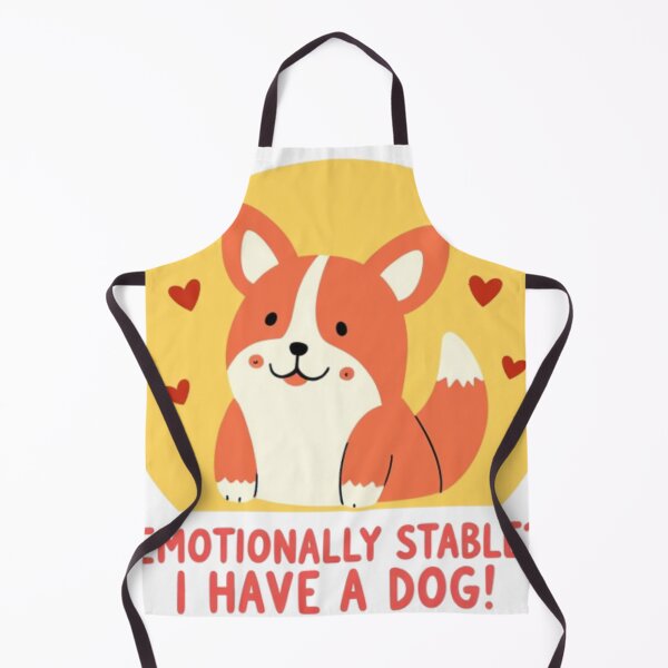Item preview, ¿Emocionalmente estable? ¡Tengo un perro! Amante de los adorables Corgis. designed and sold by Ink&Cotton69.