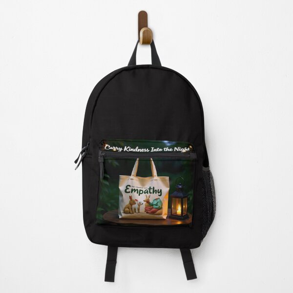Item preview, Carry Kindness Into the Night — “Empathy” Tote by Candlelight | Evening Compassion Visual designed and sold by Creative-RE.