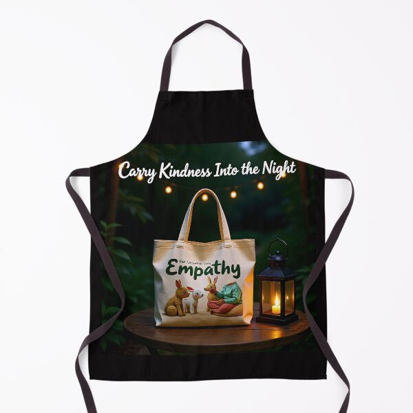 Item preview, Carry Kindness Into the Night — “Empathy” Tote by Candlelight | Evening Compassion Visual designed and sold by Creative-RE.
