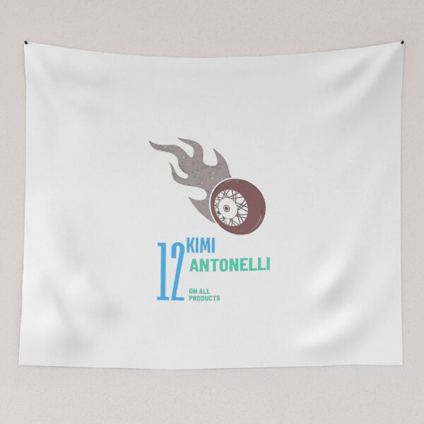 Item preview, Kimi Antonelli 12 F1 Racing Aesthetic Future Star designed and sold by Colorxpink.
