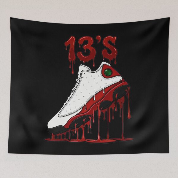 Item preview, Dripping Shoe 13'S Sneaker to Match Jordan 13 OG Chicago Red-White, To Match Retro Jordan 13 OG Chicago designed and sold by Malosortin.