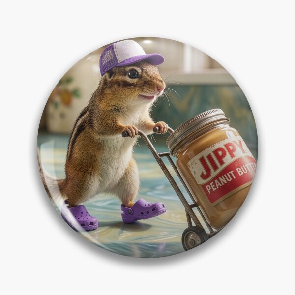 Item preview, Chipmunk Makes Off With the Peanut Butter designed and sold by Tridentulus.