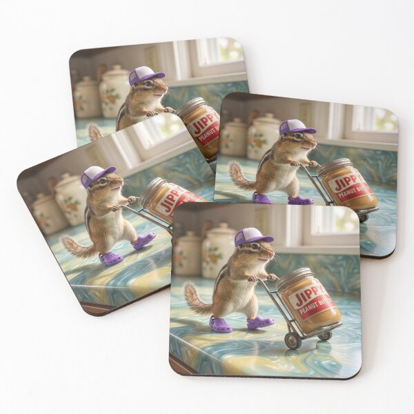 Item preview, Chipmunk Makes Off With the Peanut Butter designed and sold by Tridentulus.