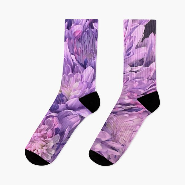Item preview, Lavender Chrysanthemums – Soft Pastel Floral Texture designed and sold by aadventures.