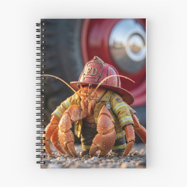 Item preview, Incognito Hermit Crab Fights Fires and Saves Lives designed and sold by Tridentulus.