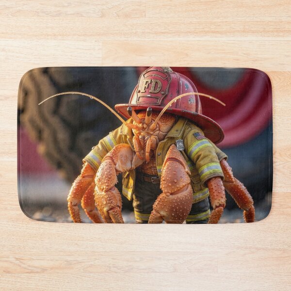 Item preview, Incognito Hermit Crab Fights Fires and Saves Lives designed and sold by Tridentulus.