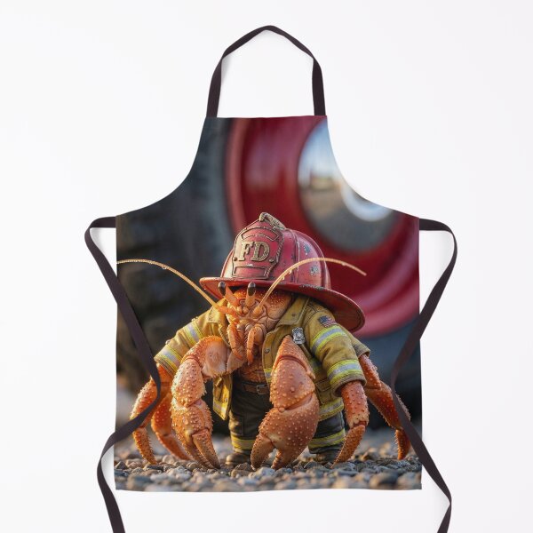 Item preview, Incognito Hermit Crab Fights Fires and Saves Lives designed and sold by Tridentulus.