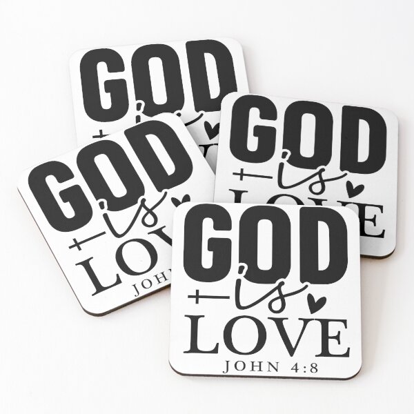 Item preview, god is love designed and sold by Tsugraf Designs.