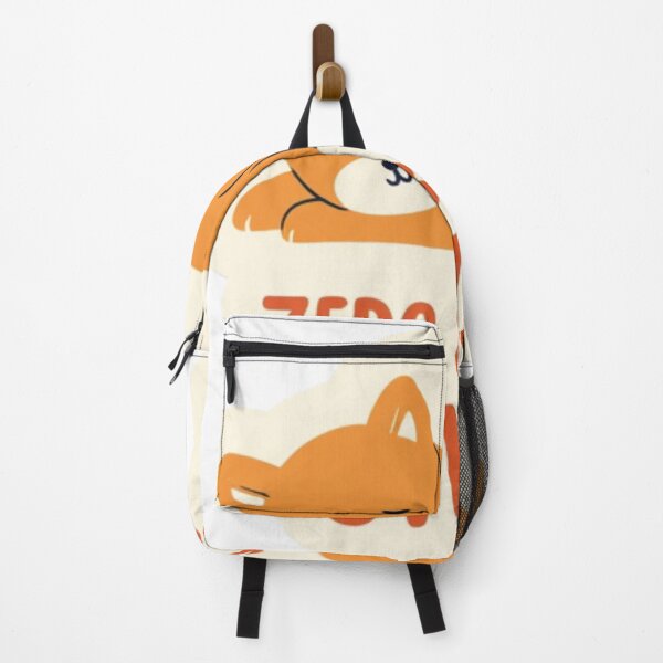 Item preview, Zero Barks Given Sleeping Shiba Inu Funny Sticker designed and sold by Ink&Cotton69.