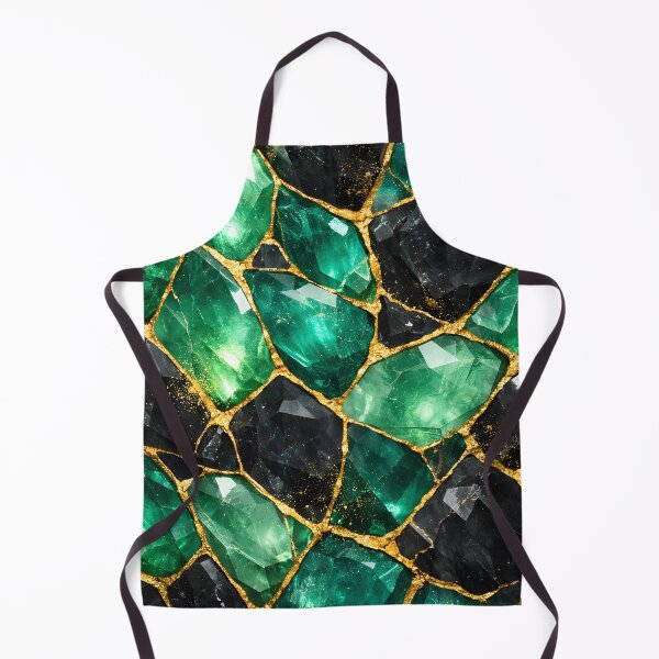 Item preview, Luxury Emerald Stone Fracture Abstract designed and sold by SimoCompany.