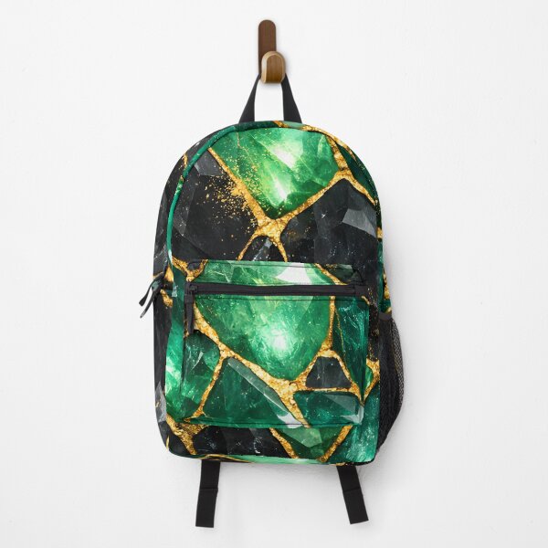 Item preview, Luxury Emerald Stone Fracture Abstract designed and sold by SimoCompany.
