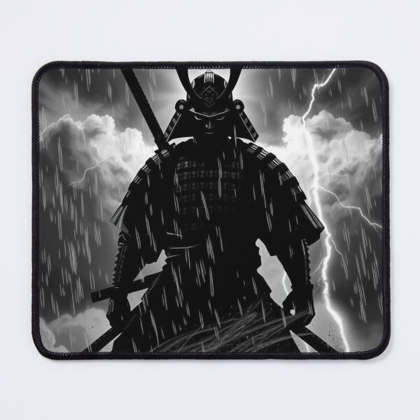 Item preview, Epic Samurai in Storm Rain Lightning Warrior Art designed and sold by EllDAV777.