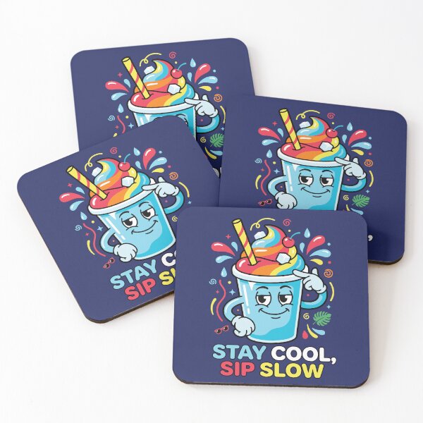Item preview, Stay Cool Sip Slow Funny Summer Drink Shirt designed and sold by entinta2.