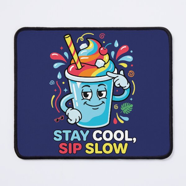Item preview, Stay Cool Sip Slow Funny Summer Drink Shirt designed and sold by entinta2.