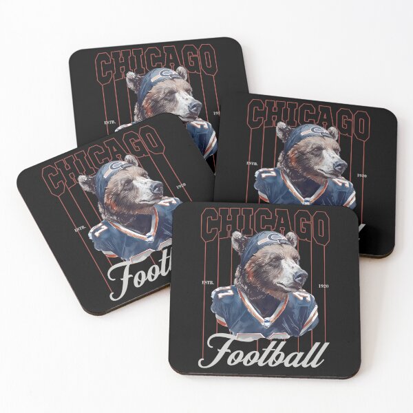 Item preview,  Chicago Football 2D  designed and sold by Misterbeehive.