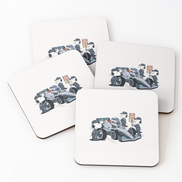 Item preview, Kimi Antonelli Snoopy Pit Crew F1 Tee, Mercedes Racing Cartoon, Funny Formula 1 Pit, Motorsport designed and sold by Malosortin.