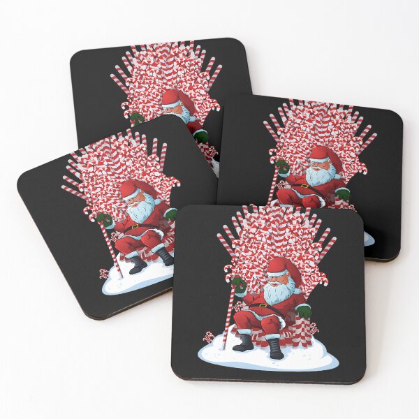 Item preview, Christmas Is Coming Santa Candy Cane Throne T-Shirt designed and sold by anectbogutaj.