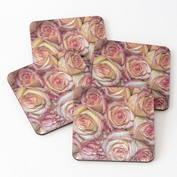 Item preview, Blush Pink and Cream Roses – Vintage Soft Floral Texture designed and sold by aadventures.