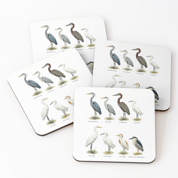 Item preview, Heron and Egret Species designed and sold by ArunDandiboina.