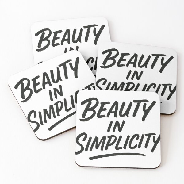 Item preview, Beauty In Simplicity – Minimal Quote Design designed and sold by Saynix.