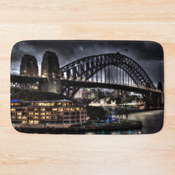 Item preview, Dark Clouds above Harbour Bridge designed and sold by Blackadder Photography.