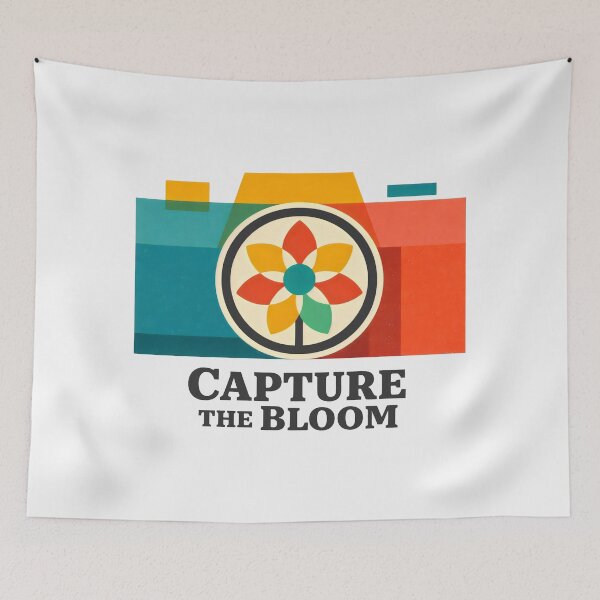 Item preview, Capture The Bloom Nature Lover Floral Design designed and sold by SplashTastic.