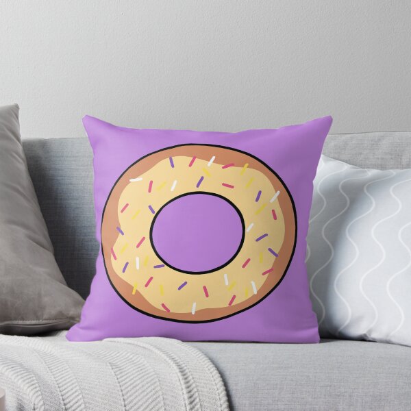 Item preview, Delicious Yellow Glazed Donut with Colorful Sprinkles Art designed and sold by ubborn.