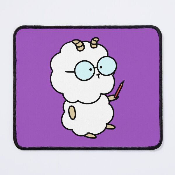 Item preview, Smart Sheep Teacher with Glasses - Cute Animal Illustration designed and sold by ubborn.