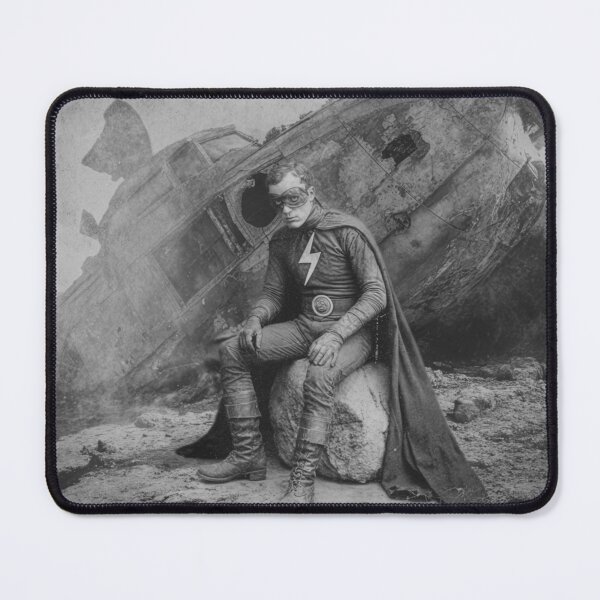 Item preview, Retro Moody Superhero designed and sold by EditCo.